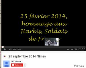 2014 09 25 NIMES HOMMAGE AUX HARKIS